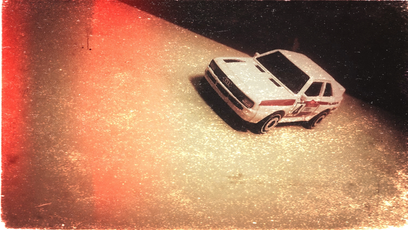 Illustration for article titled Ringe der Vorherrschaft | Hot Wheels 1984 Audi Sport Quattro | Inspection Room